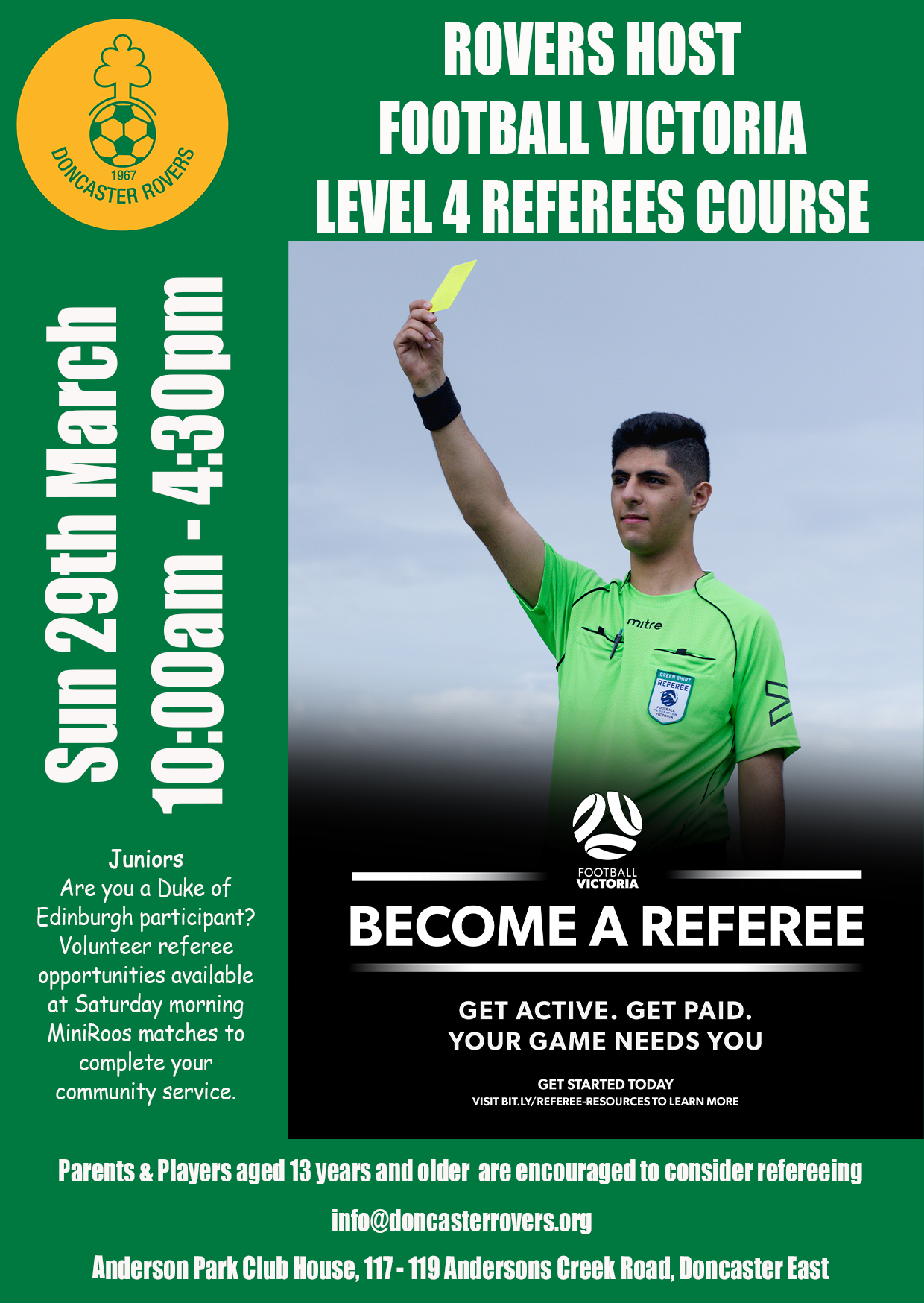 DRSC Level 4 Referees Course